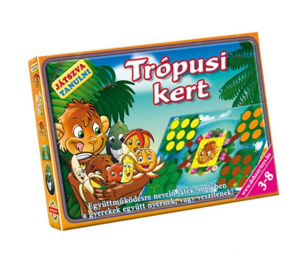 Joc de societate educativ Grădina Tropicală - D-Toys
