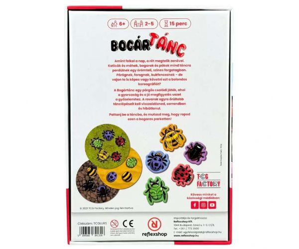 Joc educativ „Dansul insectelor”