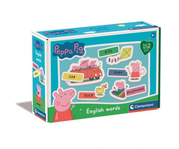 Joc educativ Peppa Pig în limba engleză - Clementoni