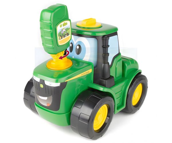 John Deere: Key n Go Johnny tractor cu cheie de pornire și funcție de mișcare
