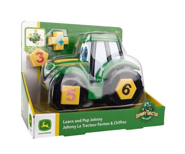 Johnny Traktor formaillesztő elemekkel - Tomy
