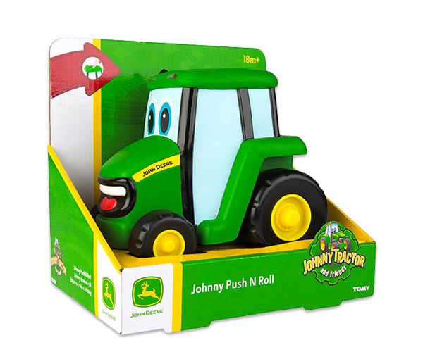 Johnny Tractor cu roți care se mișcă - Tomy