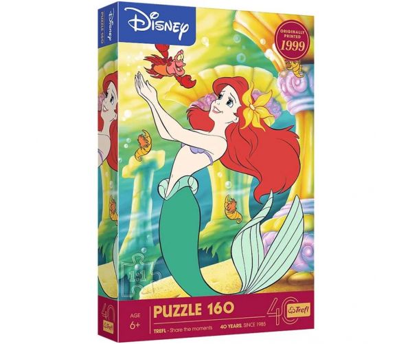 Jubileu de 40 de ani - Puzzle de 160 piese Mica Sirenă - Trefl
