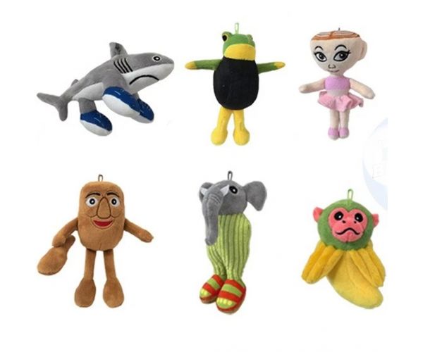 Jucărie de pluș Italian Brainrot 28 cm, în diverse variante, 1 buc.