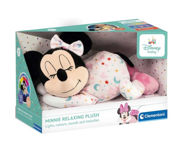 Jucărie de pluș interactivă Minnie Mouse care doarme - Clementoni