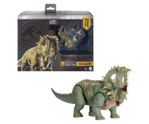Jurassic World: Colecția Hammond - Sinoceratops dinozaur - Mattel