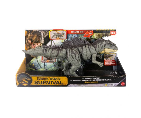 Jurassic World Giganotosaurus Atac Colosal - Mattel
