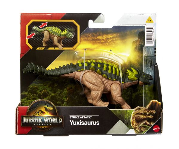 Jurassic World: Învierea Strike Attack Yuxisaurus figură de dinozaur de atac - Mattel