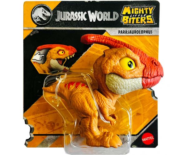 Jurassic World: Mini figurină Parasaurolophus mușcătoare - Mattel