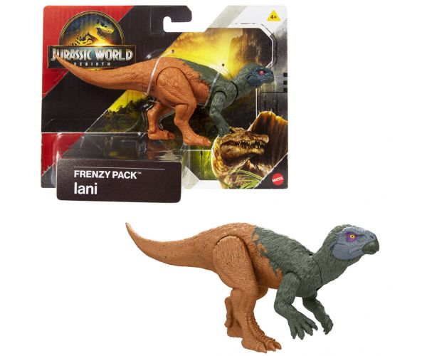Jurassic World: Pachet Frenzy Renașterea - figurina dinozaur Lani - Mattel