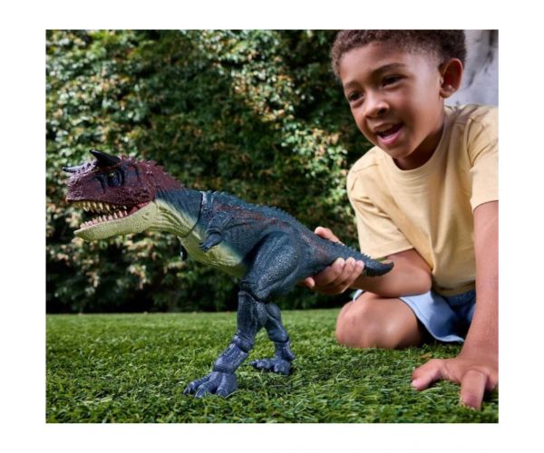 Jurassic World: figurina de dinozaur Carnotaurus - Mattel