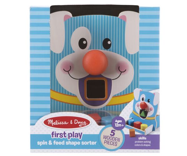 Pörgesd és etesd fa formaegyeztető játék - Melissa & Doug