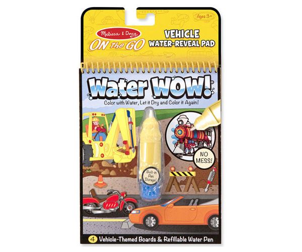 Járművek rajzolás vízzel kreatív játék - Melissa & Doug