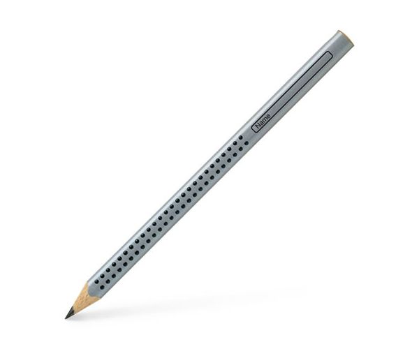 Jumbo Grip grafit ceruza B ezüst - Faber-Castell