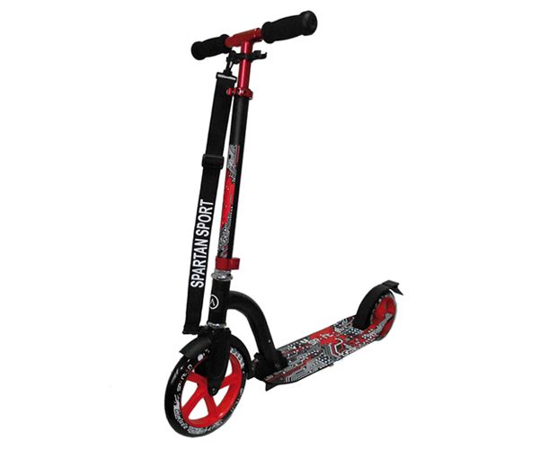 Jumbo II roller fekete-piros színben - Spartan