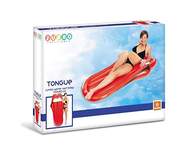 Jumbo Nyelv gumimatrac 90x170cm - Mondo Toys