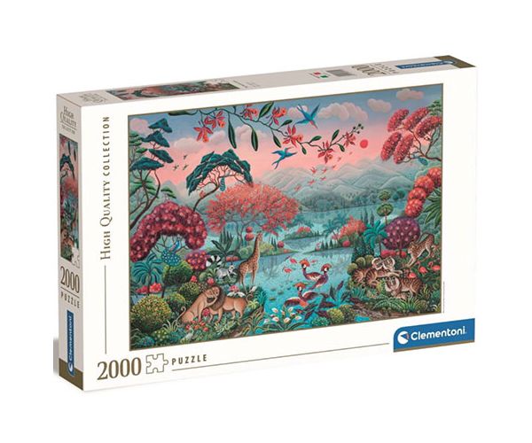 Jungla pașnică HQC puzzle 2000 bucăți - Clementoni
