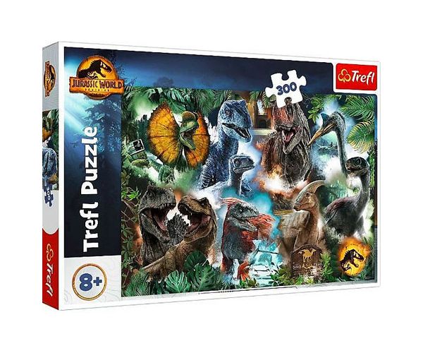 Jurassic World: Kedvenc dinoszauruszok puzzle 300db-os - Trefl
