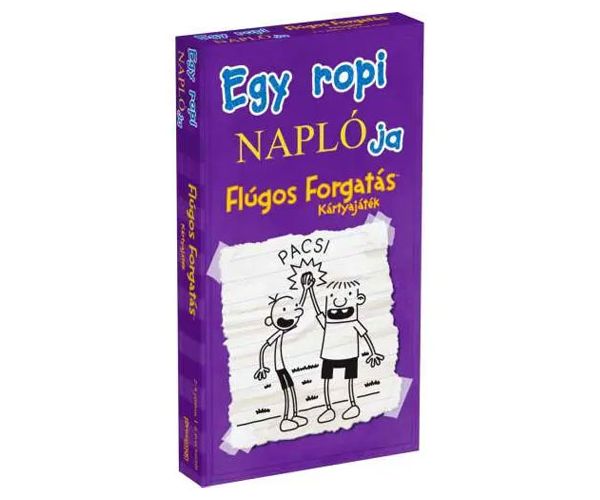 Egy ropi naplója – Flúgos Forgatás kártyajáték
