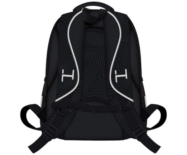 K-POP Demon Hunters ghiozdan școlar/rucsac negru, cu 4 compartimente, BPL60 43x32x20 cm