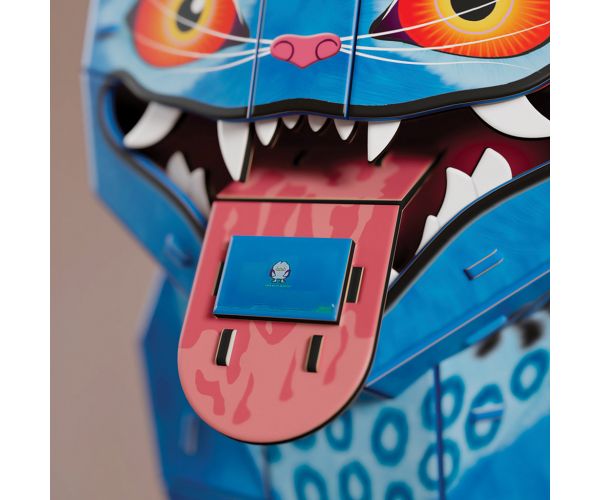 K-Pop Demon Hunters – Tigrul Derpy și pasărea Sussie puzzle 4D - Spin Master