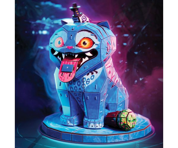 K-Pop Demon Hunters – Tigrul Derpy și pasărea Sussie puzzle 4D - Spin Master