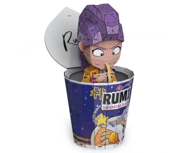 K-Pop Demon Hunters – pahar de ramen Rumi puzzle 4D - Spin Master