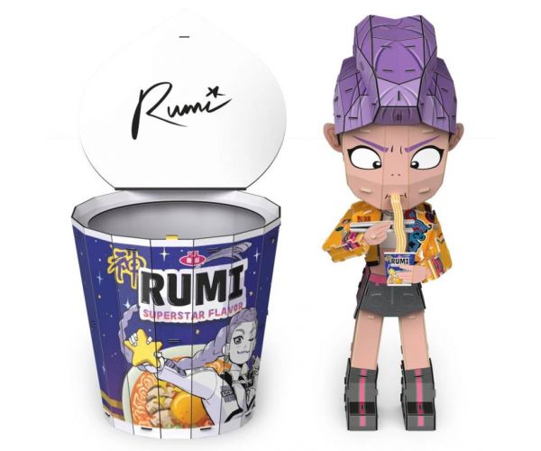 K-Pop Demon Hunters – pahar de ramen Rumi puzzle 4D - Spin Master