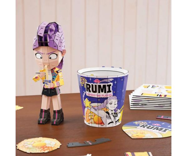 K-Pop Demon Hunters – pahar de ramen Rumi puzzle 4D - Spin Master