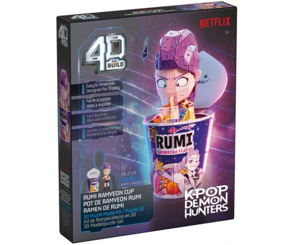 K-Pop Demon Hunters – pahar de ramen Rumi puzzle 4D - Spin Master