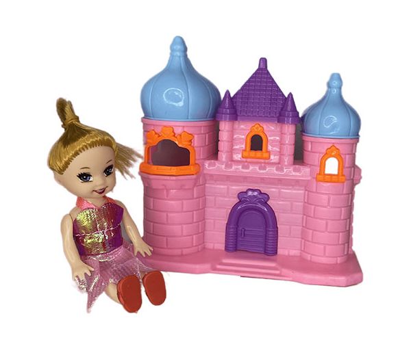 Katie: Păpușa Grace cu castel 10 cm