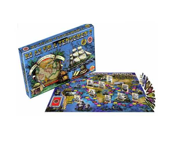 Ki az úr a tengeren? Kalandos kereskedelmi társasjáték - D-Toys