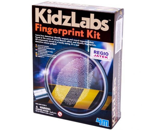 KidzLabs Set de Amprentare – Fii și tu detectiv!