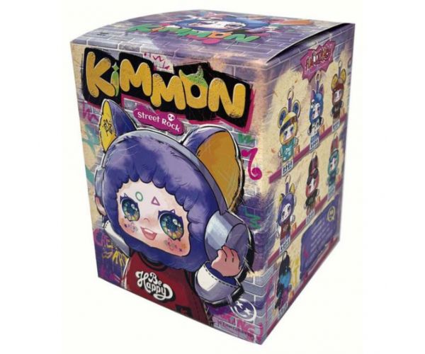 Kimmon: Mimon Street Rock - Rock de stradă, figurină surpriză pentru breloc, 1 buc.