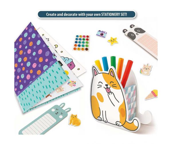 Kids Art: Super Set de Papetărie kit creativ de joacă - Lisciani