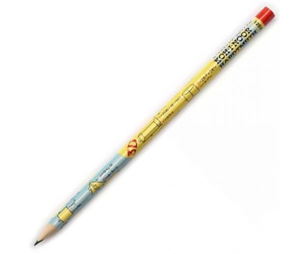 KOH-I-NOOR 1291 Creion Grafit Triunghiular cu Formule