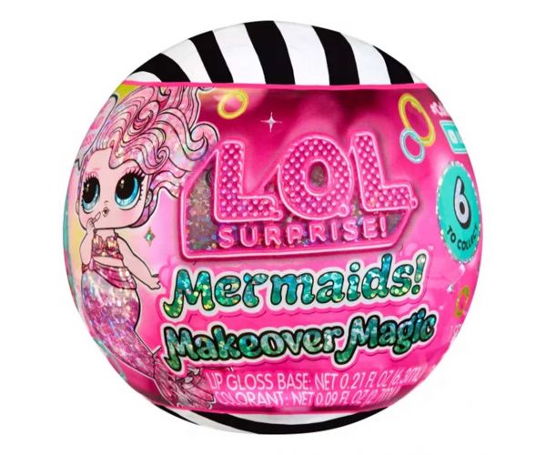 L.O.L. Surprise Makeover Magic Sirene mici - luciu de buze