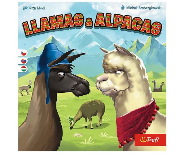 Lame și alpaca joc de societate - Trefl