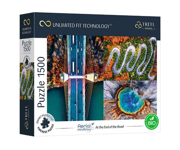 La sfârșitul drumului 1500 bucăți puzzle - Trefl