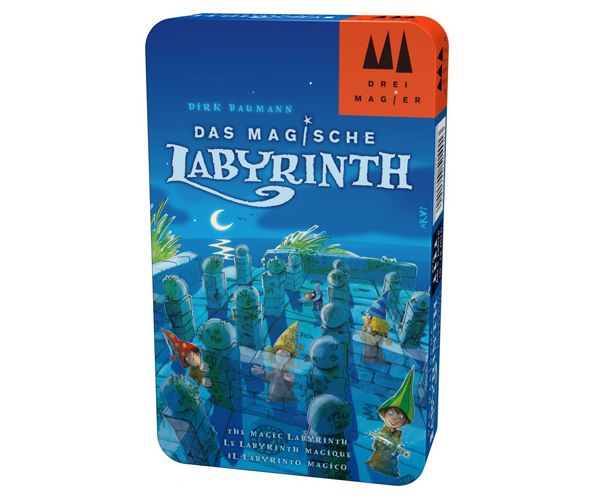 Az elvarázsolt labirintus társasjáték - fémdobozos változat