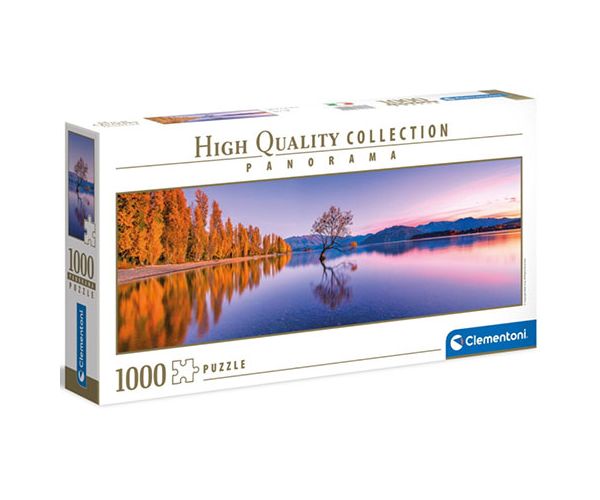 Wanaka tó, Új-Zéland HQC 1000db-os panoráma puzzle - Clementoni
