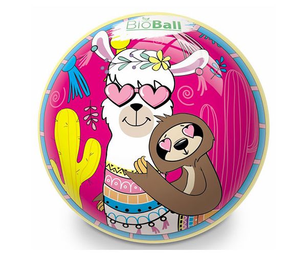 Lama BioBall minge cauciuc 23cm - Mondo Toys
