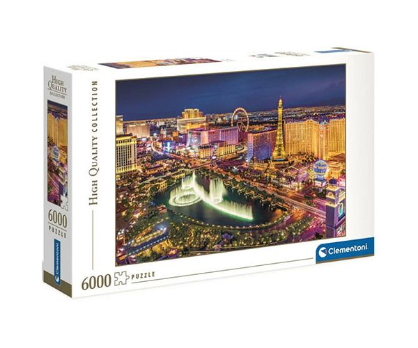 Las Vegas, Statele Unite ale Americii HQC puzzle 6000 bucăți  - Clementoni