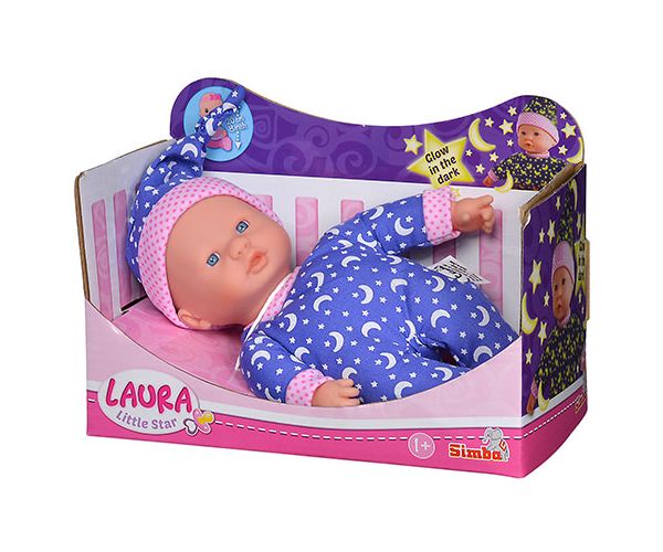 Laura Little Star păpușă fosforescentă în pijama - Simba Toys