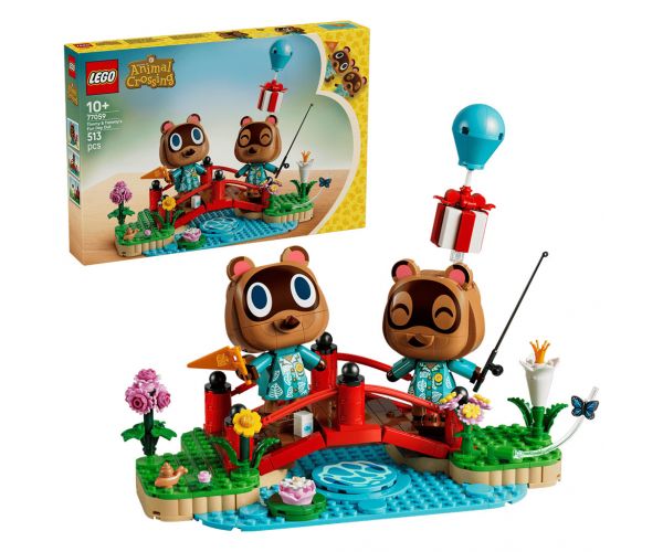 LEGO® Animal Crossing™: Excursia veselă a lui Timmy și Tommy (77059)