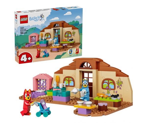 LEGO® Bluey™: Rusty și Bluey la școală (11221)