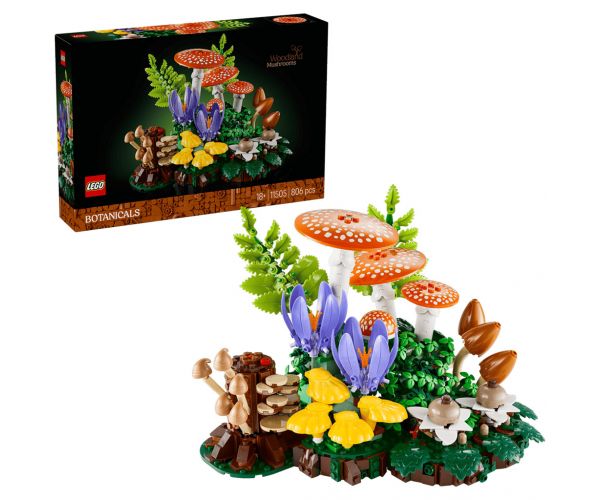 LEGO® Botanicals: Ciuperci de pădure (11505)