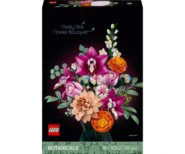 LEGO®: Buchet de flori roz (10342)
