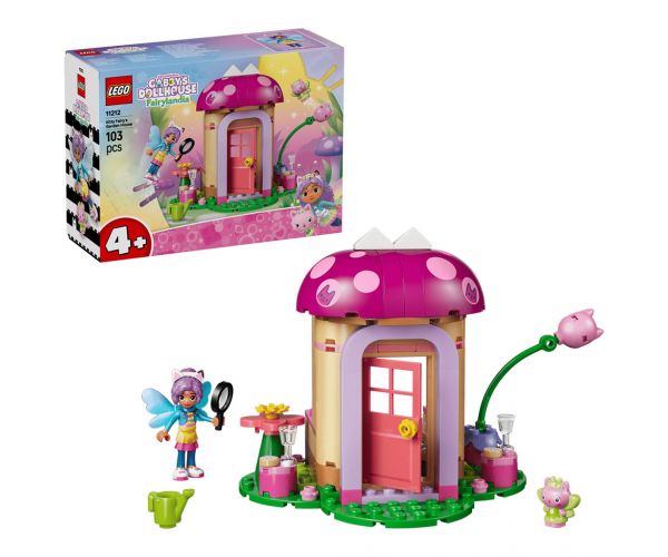 LEGO® Casa de păpuși a lui Gabi: Căsuța de grădină a Zânei Pisicuță (11212)