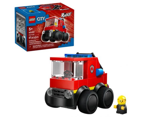 LEGO® City: Vehicule – Mașină de pompieri (60482)